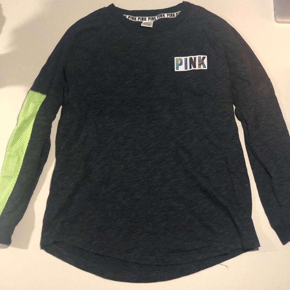 PINK long-sleeve t-shirt